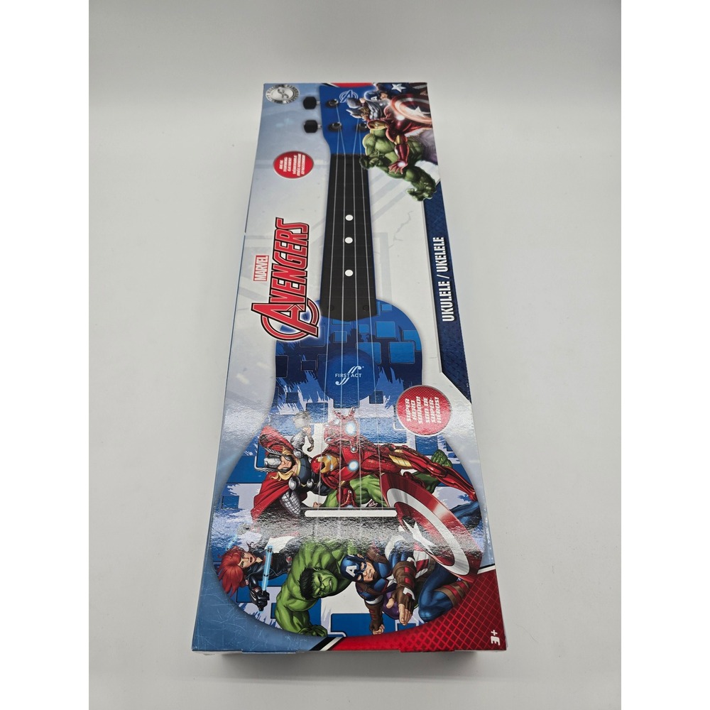 Marvel Avengers First Act Discovery Ukulele Kids Beginner Instrument AV285 NEW